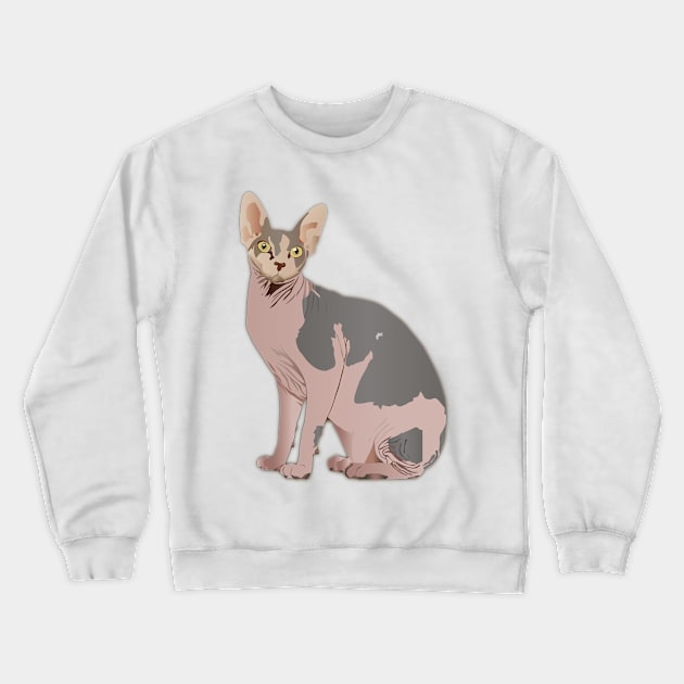 Sphynx cat Crewneck Sweatshirt by Pet & Nature Lovers